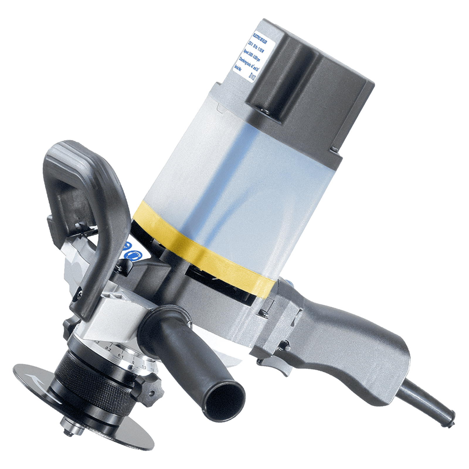 Chanfreineuse électrique 30° / 45° avec 3 plaquettes carbure de coupe JEPSON - 495000N