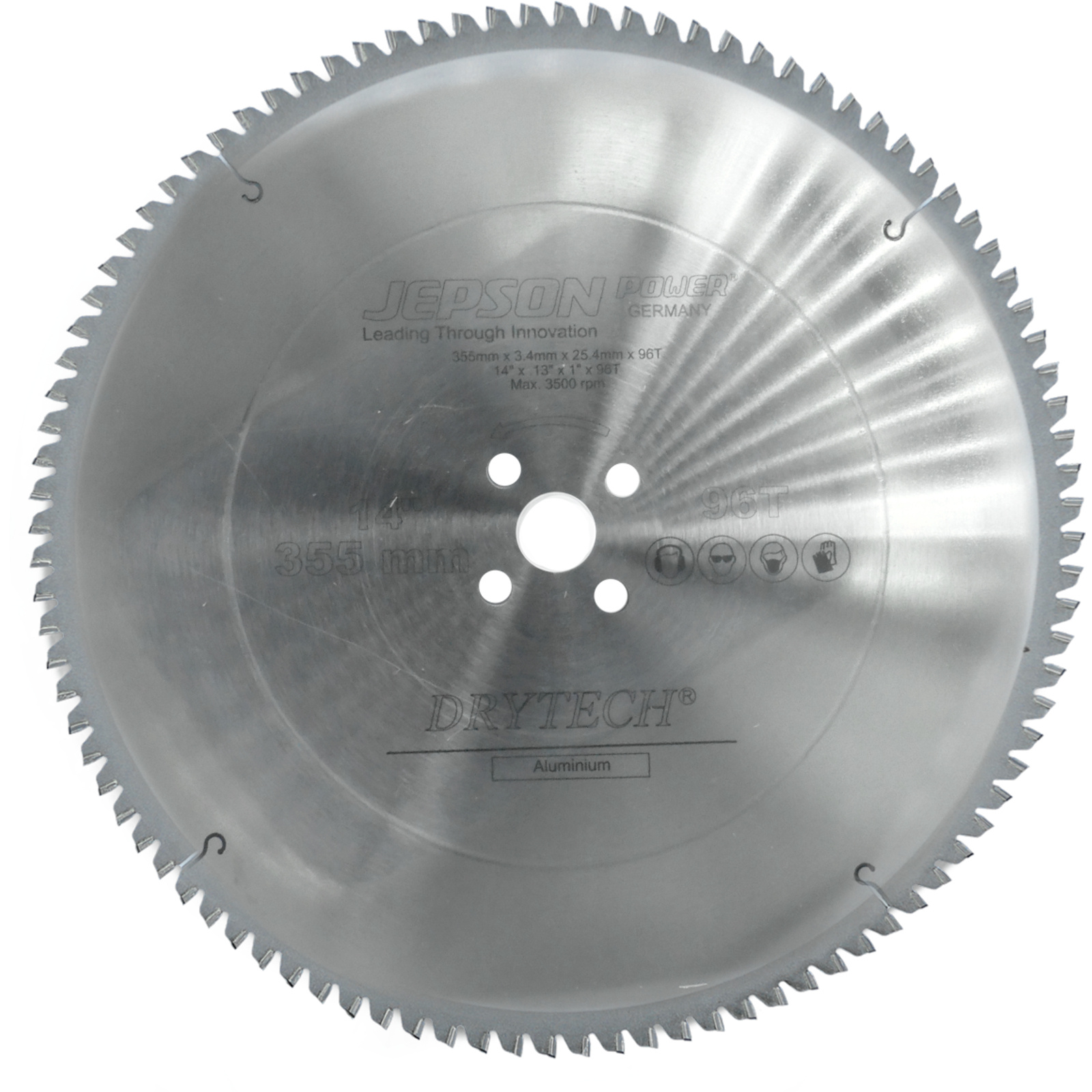 Lame carbure Drytech Ø 355 mm / 96D pour aluminium JEPSON - 600594