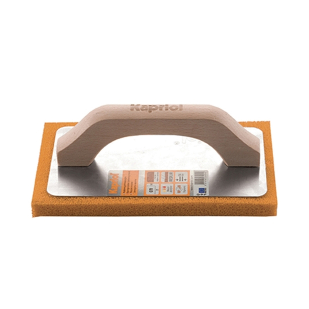 TALOCHE EPONGE EN CAOUTCHOUC ORANGE 14X21 - KAPRIOL - 23046
