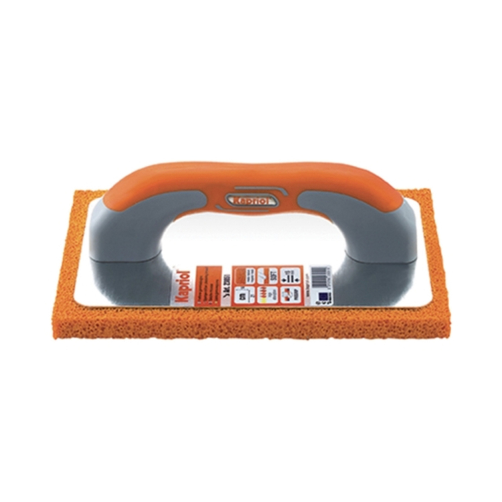 TALOCHE EPONGE EN CAOUTCHOUC ORANGE 14x21 M/PVC - KAPRIOL - 23051