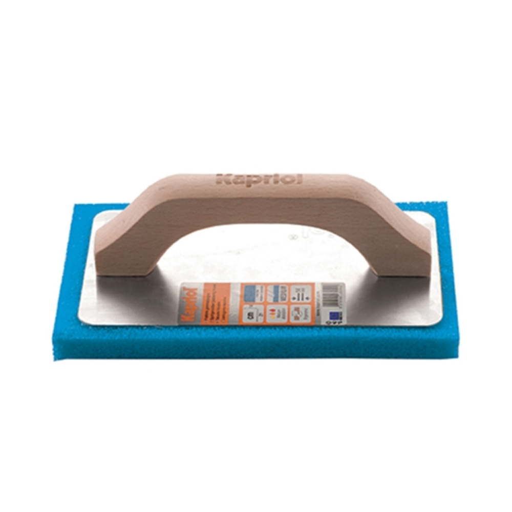 TALOCHE EPONGE EN CAOUTCHOUC BLEU CM.14X21 - KAPRIOL - 23053