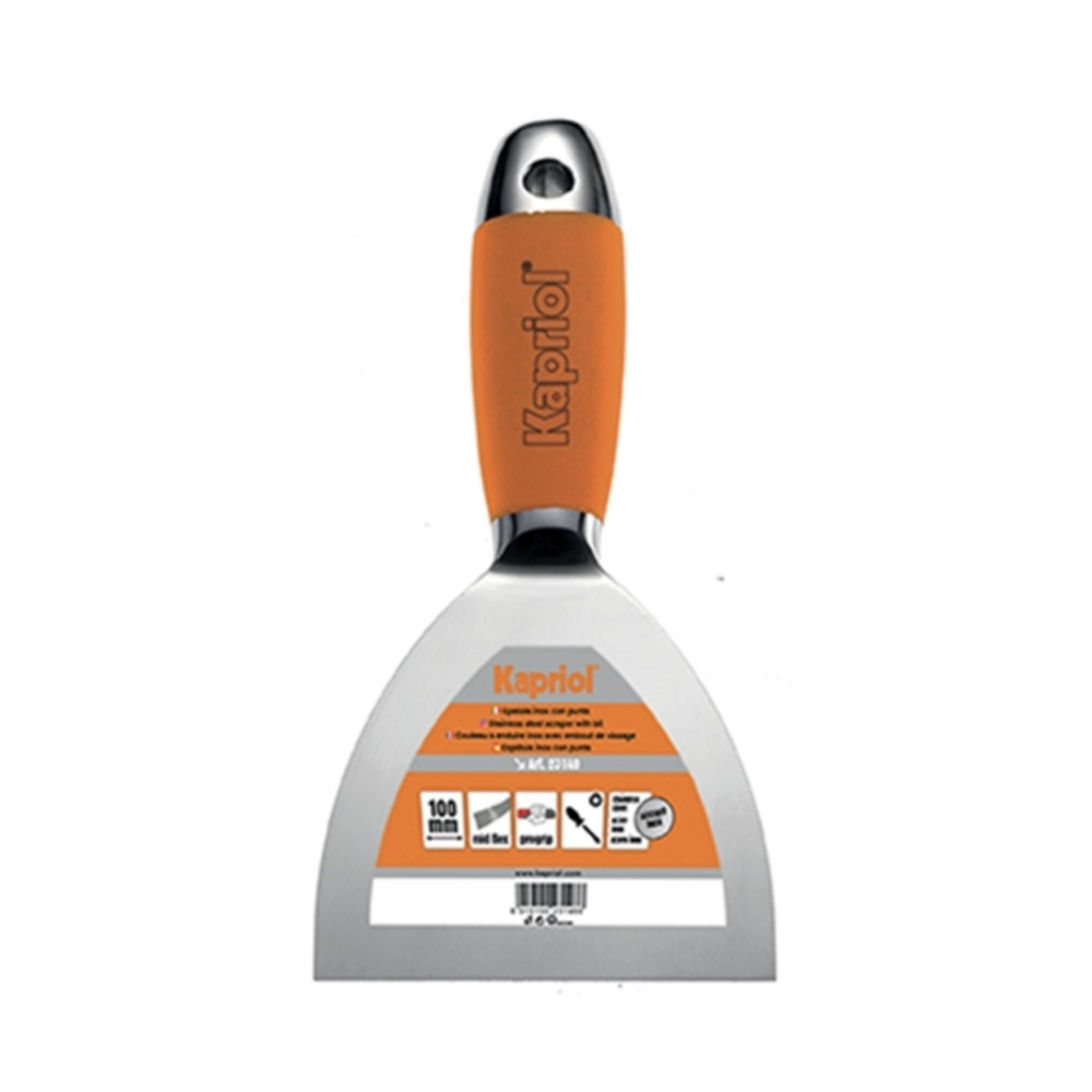 SPATULE FORGE EN ACIER INOX 80MM - KAPRIOL - 23183