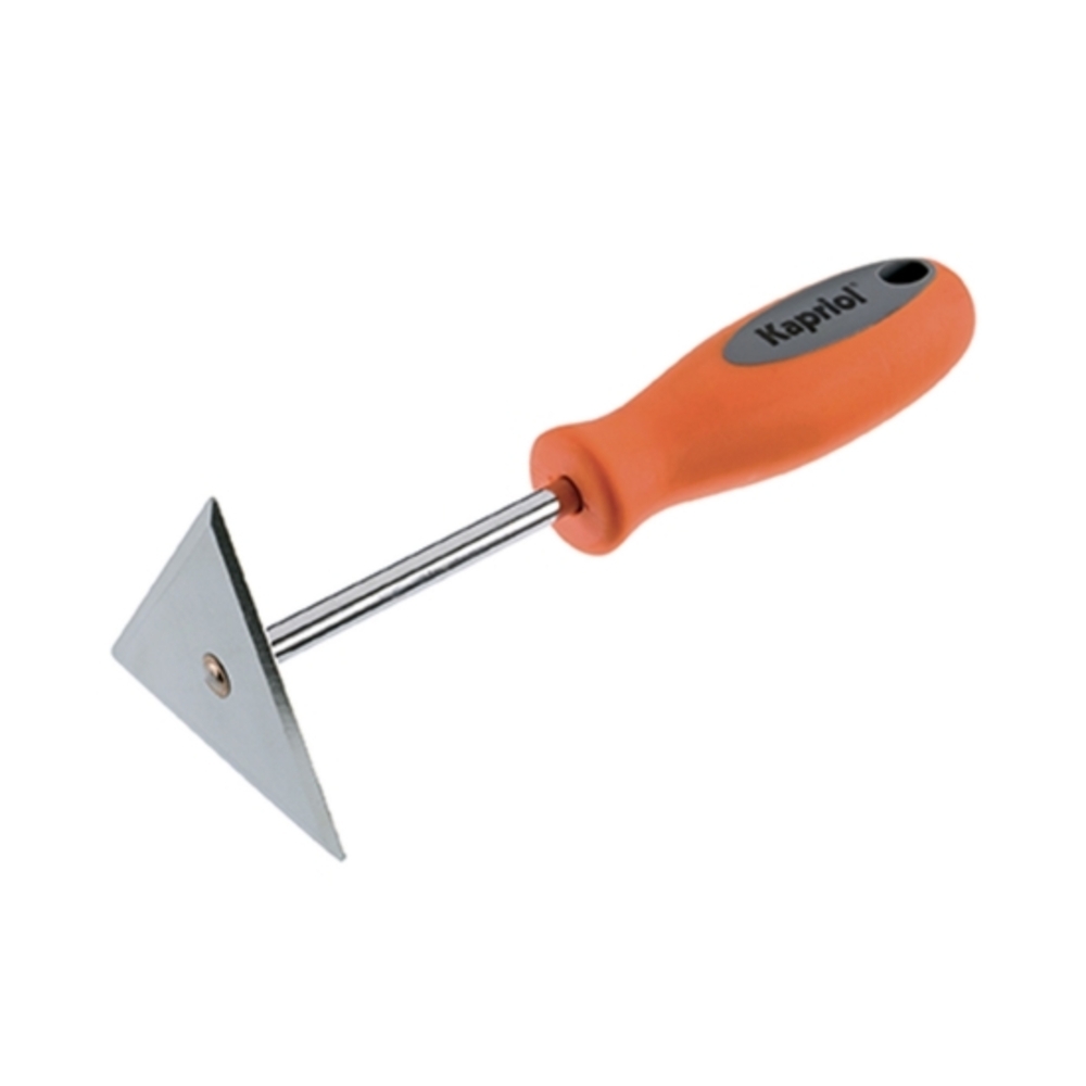 GRATTOIR TRIANGLE 6 CM MANCHE PVC - KAPRIOL - 23197