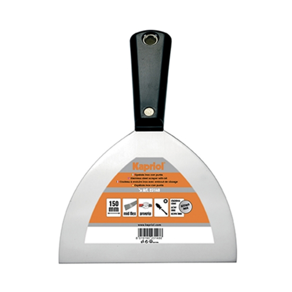 SPATULE 7,5CM MANCHE PVC - KAPRIOL - 23224