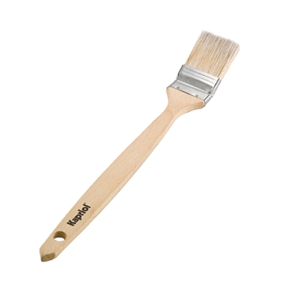 BROSSE COUDEE RADIATEUR 60MM MANCHE BOIS - KAPRIOL - 23951