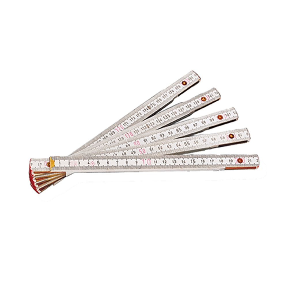 DOUBLE METRE EN BOIS BLANC - KAPRIOL - 24485