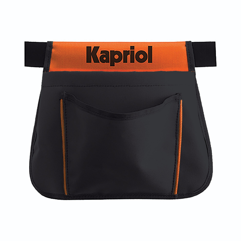 SACOCHE CHARPENTIER EN NYLON 2 POCHES - KAPRIOL - 25007