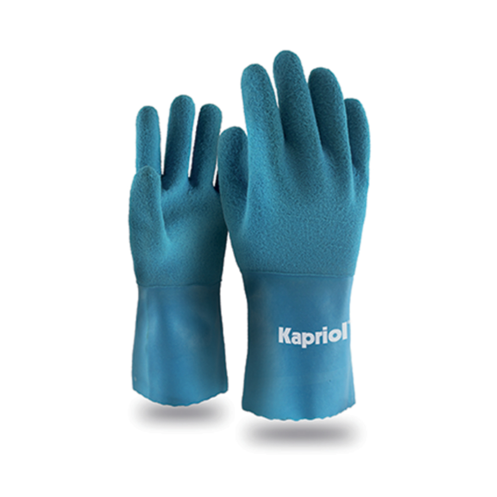GANTS BLEU LATEX - KAPRIOL
