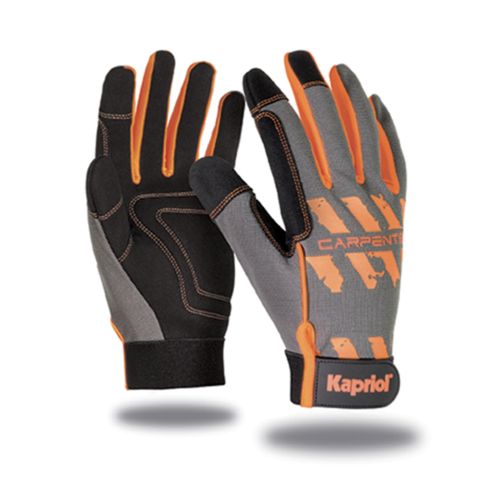 GANTS CARPENTER EVO NOIR/ORANGE - KAPRIOL