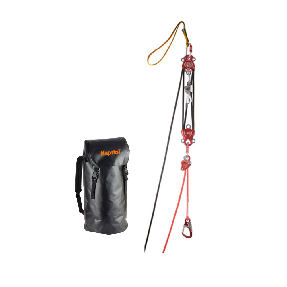 KIT DE SECOURS DESCENTE/RECUPERATION 20 M - KAPRIOL - 27962