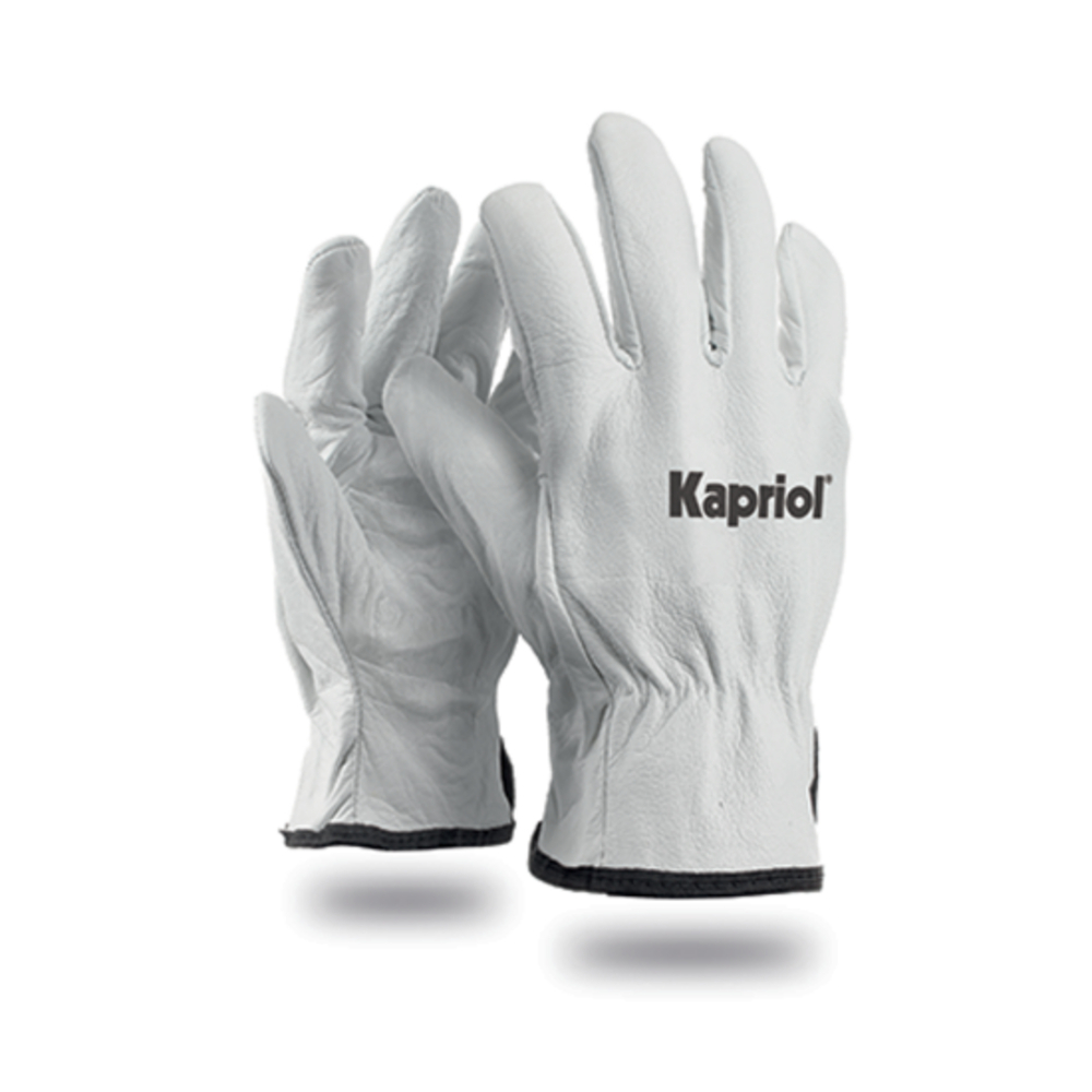 GANTS DRIVER BLANC - KAPRIOL