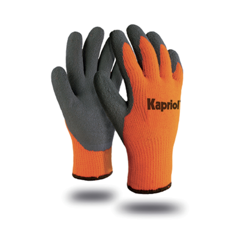 GANTS WINTER NOIR/ORANGE - KAPRIOL