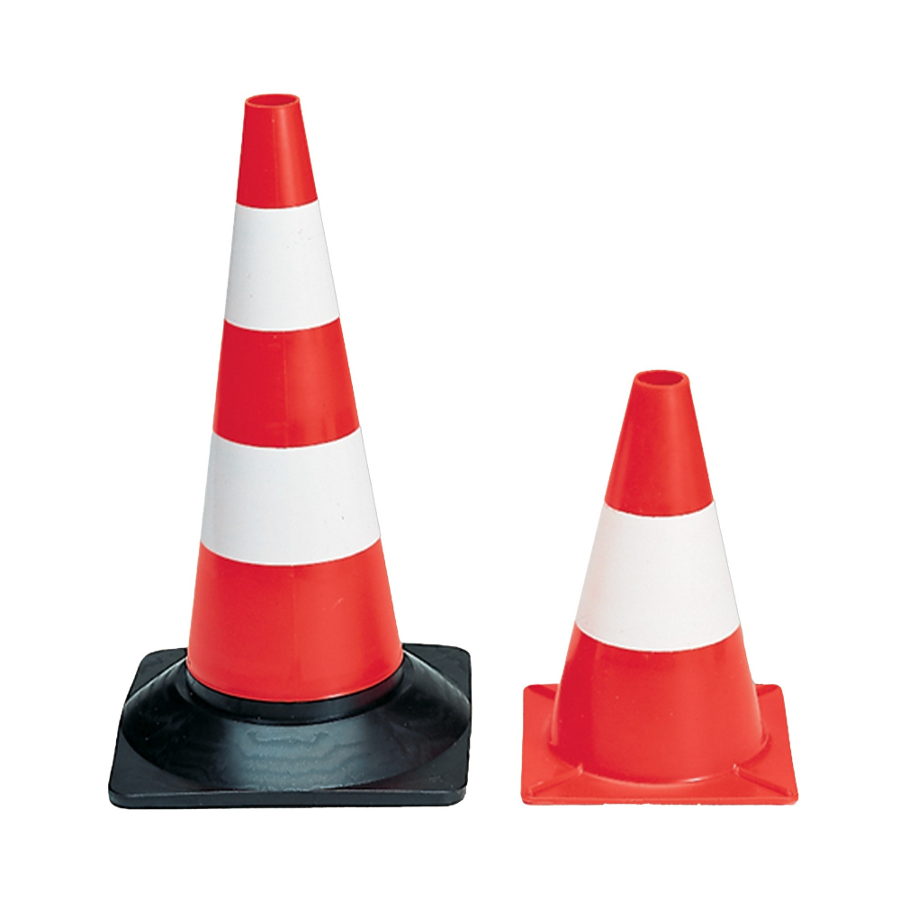 CONE DE SIGNALISATION 30x50CM - KAPRIOL - 28130
