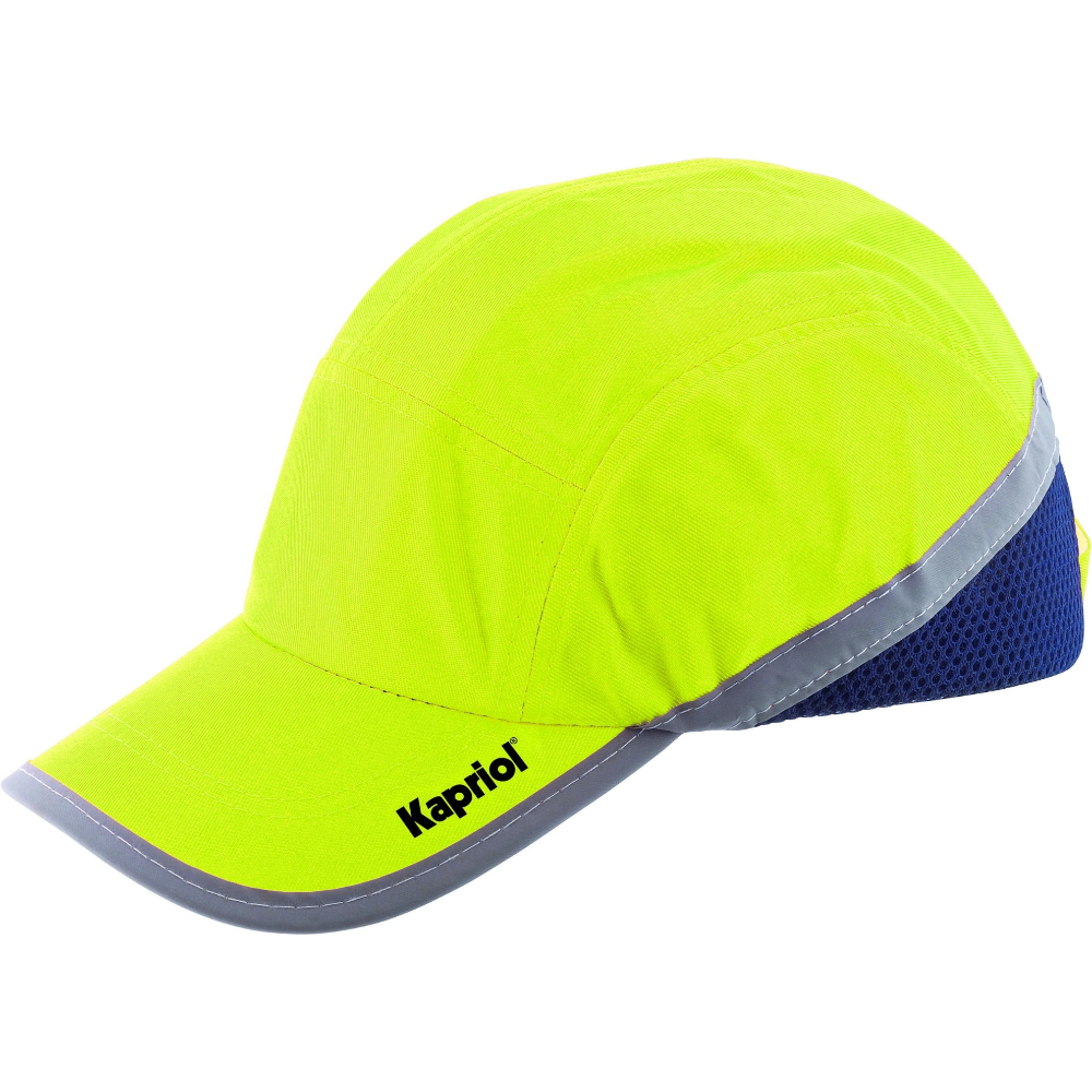 CASQUETTE ANTI-HEURT EN 812 JAUNE FLUO - KAPRIOL - 28458