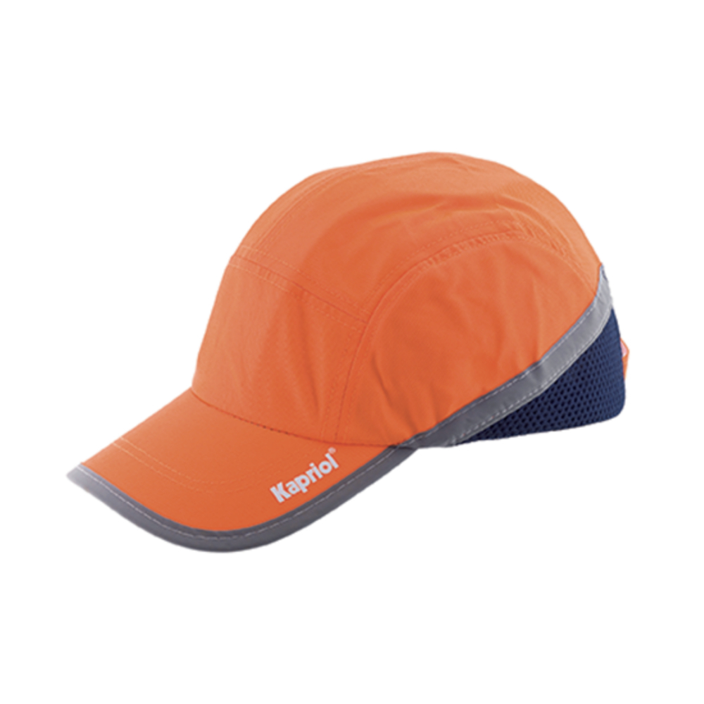 CASQUETTE ANTI-HEURT EN 812 ORANGE FLUO - KAPRIOL - 28459