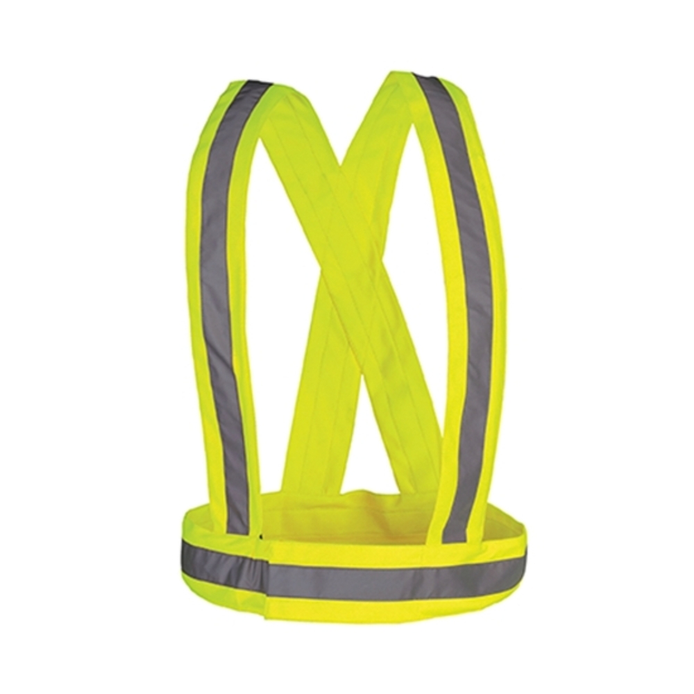 BRETELLES BANDES REFLECHISSANTES JAUNE - KAPRIOL - 31067