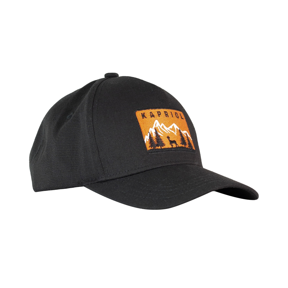 CASQUETTE EXPLORER NOIR - KAPRIOL - 31309