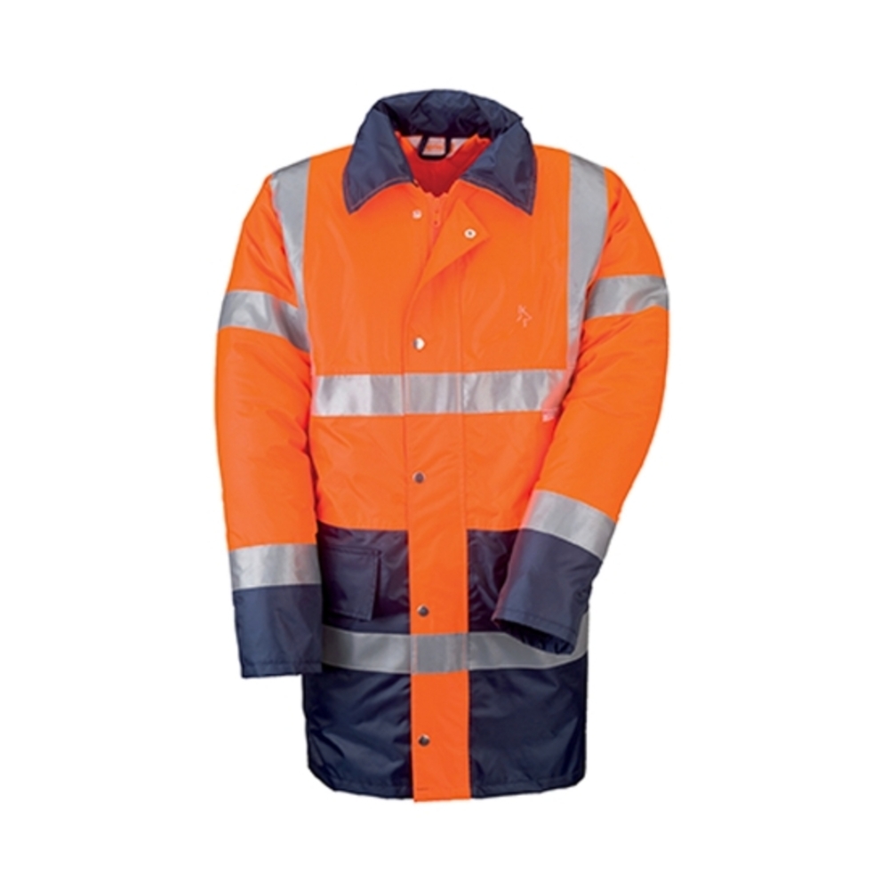 PARKA HV ORANGE/BLEU - KAPRIOL