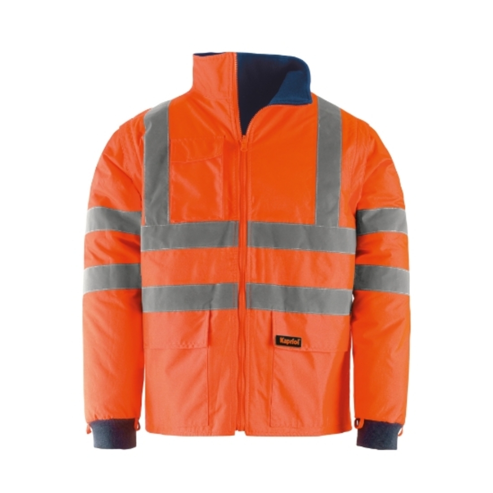 PARKA HV 3/1 ORANGE/BLEU - KAPRIOL