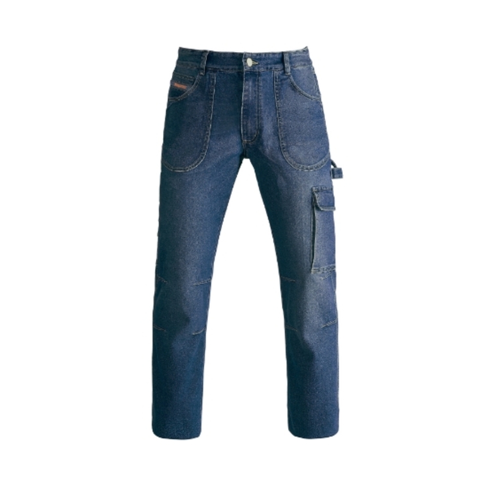 PANTALON JEANS TOURAN BLEU - KAPRIOL
