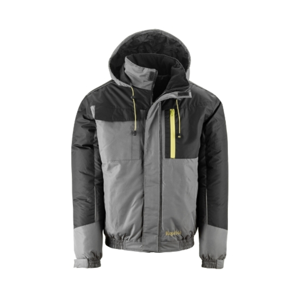 BLOUSON SMART WORK GRIS/NOIR - KAPRIOL
