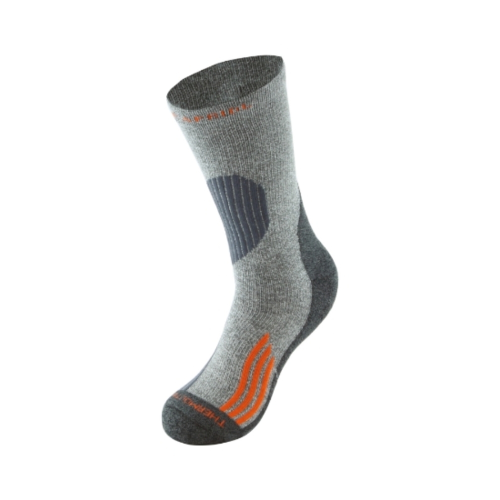 CHAUSSETTES THERMO COMFORT GRIS/ORANGE - KAPRIOL