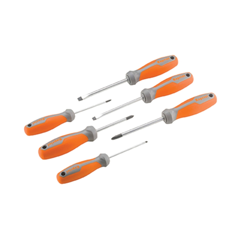 LOT DE 6 TOURNEVIS SLOT/CRUCIFORME PH - KAPRIOL - 33533