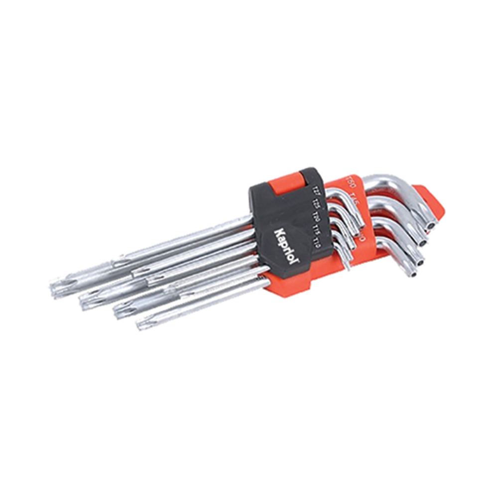 JEU DE 9 CLES TORX - KAPRIOL - 33540