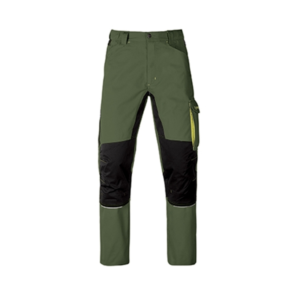 PANTALON KAVIR VERT OLIVE/NOIR - KAPRIOL