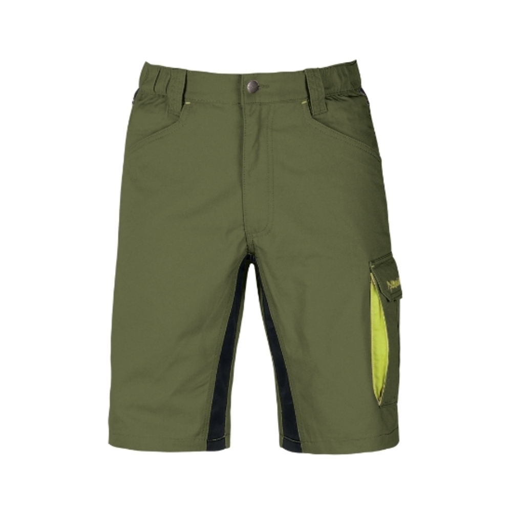 SHORT KAVIR OLIVE VERT/NOIR - KAPRIOL