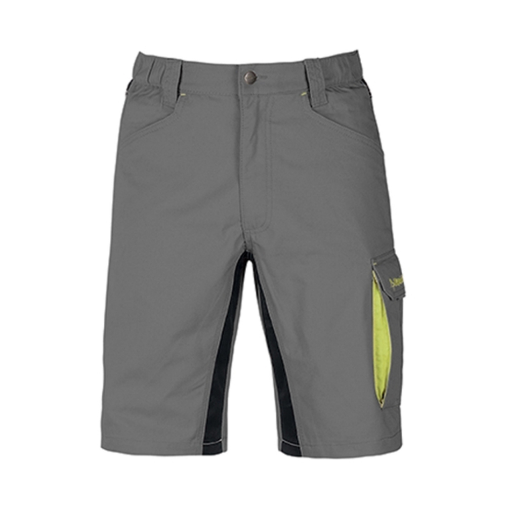 SHORT KAVIR GRIS/NOIR - KAPRIOL