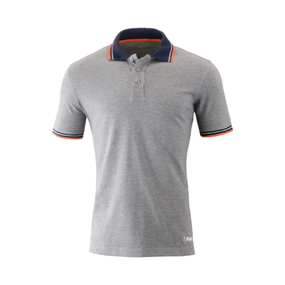 POLO GRIS/ORANGE - KAPRIOL