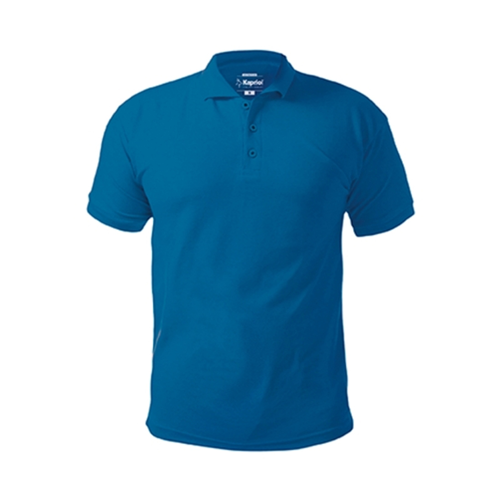 POLO MANCHES COURTES BLEU ROYAL - KAPRIOL