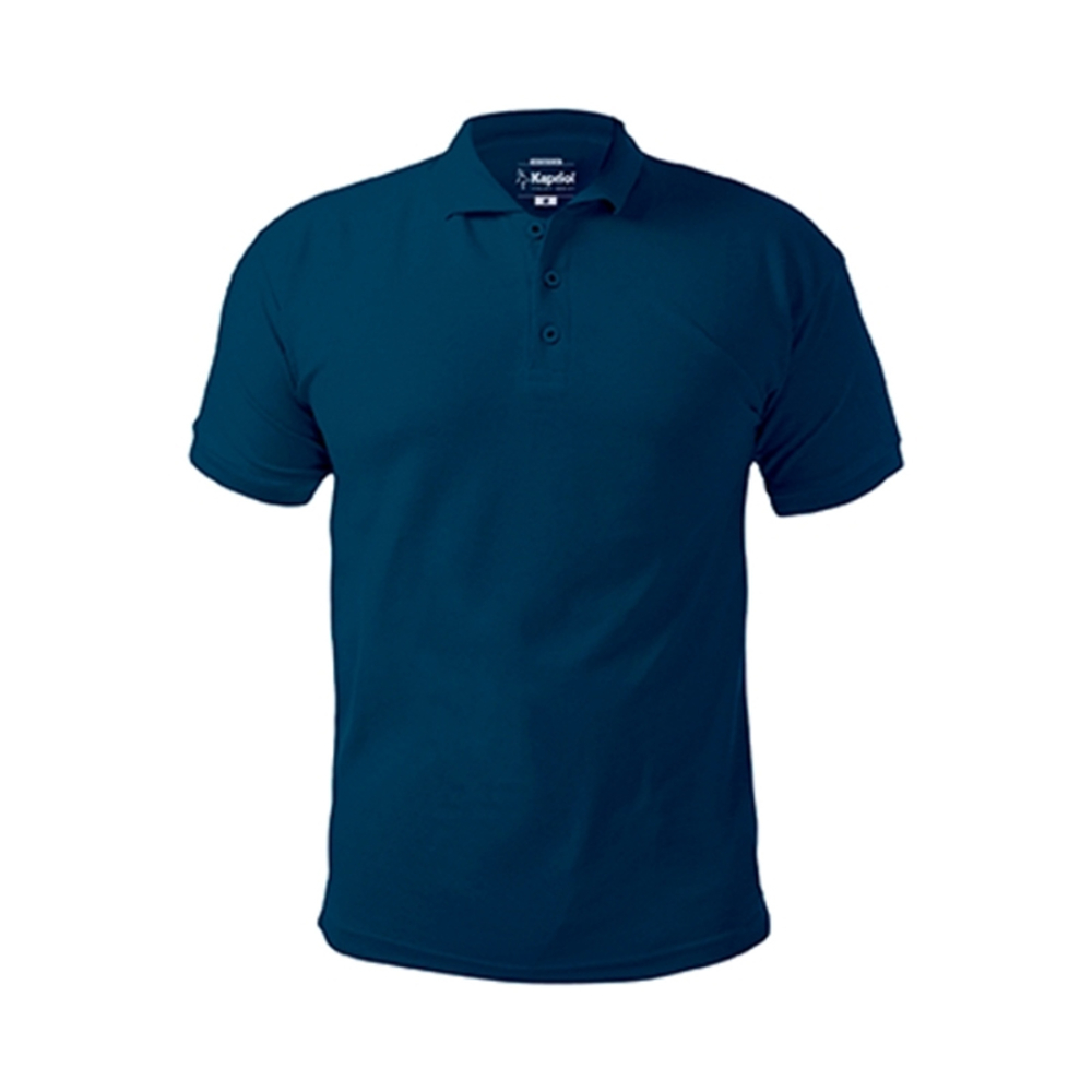 POLO MANCHES COURTES BLEU NAVY - KAPRIOL