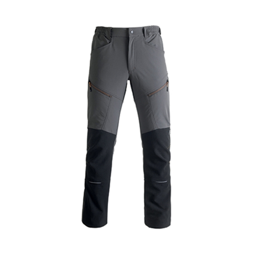 PANTALON VERTICAL GRIS/NOIR - KAPRIOL