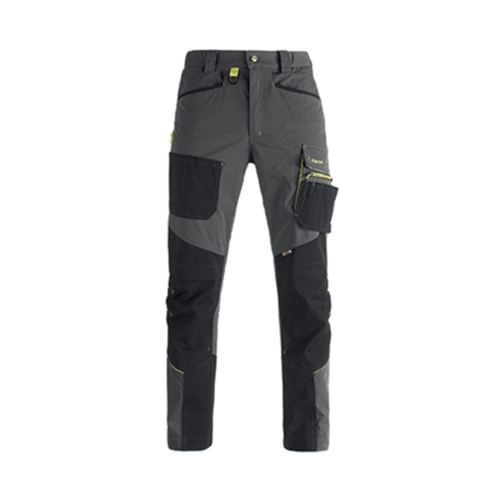 PANTALON DYNAMIC CARRELEUR GRIS/NOIR - KAPRIOL