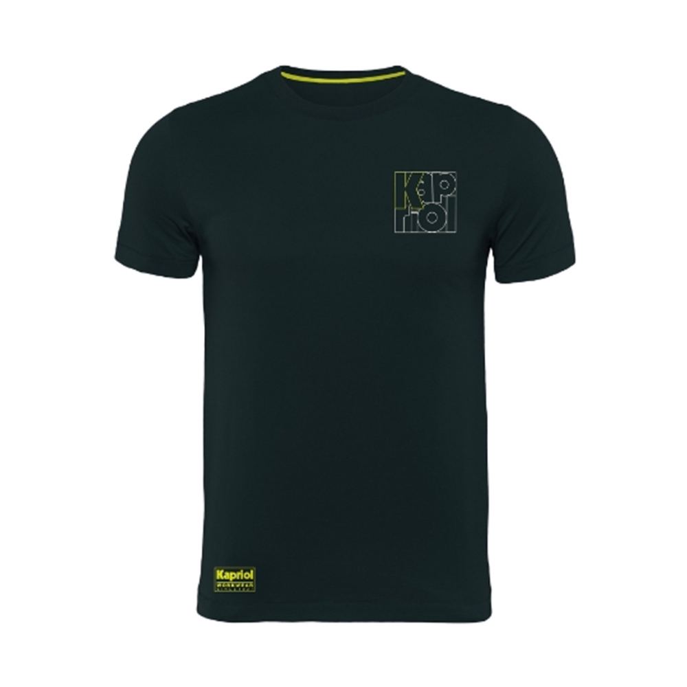 T-SHIRT ENJOY NOIR - KAPRIOL