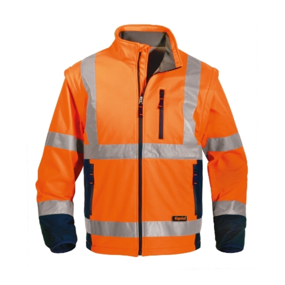 VESTE SOFTSHELL HV ORANGE - KAPRIOL