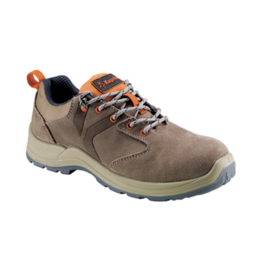 CHAUSSURES BASSES HURRICANE BASSE MARRON/ORANGE S3 SRC - KAPRIOL