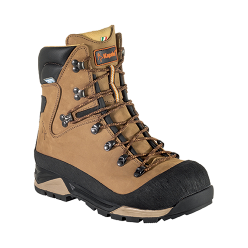 CHAUSSURES HAUTES MAKALU SAFETY MARRON/NOIR S3 SRC HRO WR CI HI - KAPRIOL