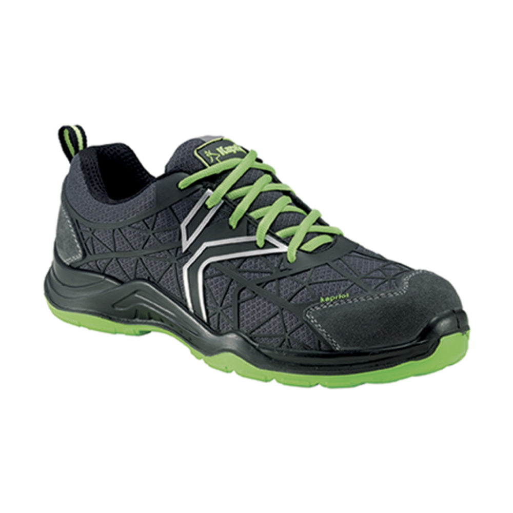 CHAUSSURES BASSES SPIDER NOIR/VERT S1 - KAPRIOL