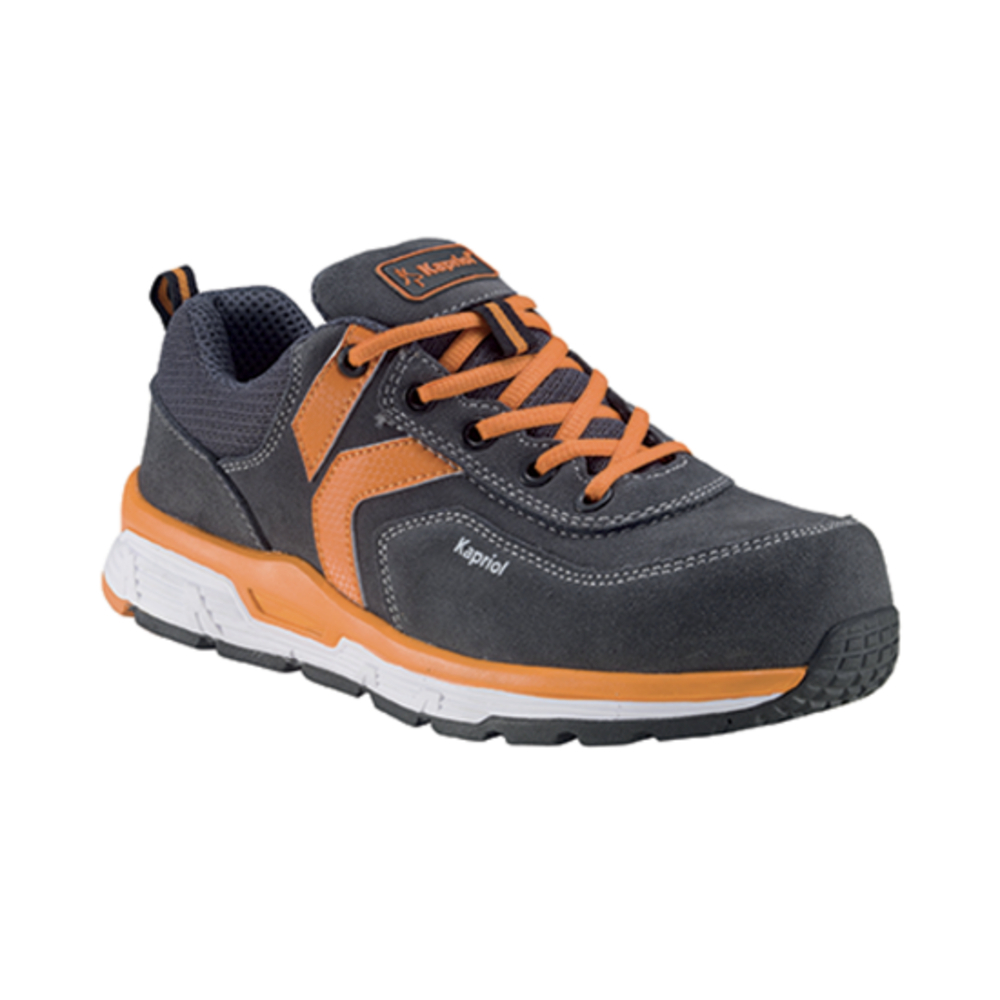 CHAUSSURES BASSES WALKER GRIS/ORANGE S3 SRC - KAPRIOL