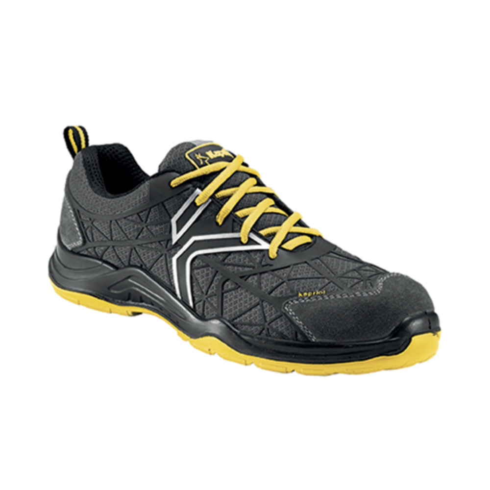 CHAUSSURES BASSES SPIDER NOIR/JAUNE S1 - KAPRIOL