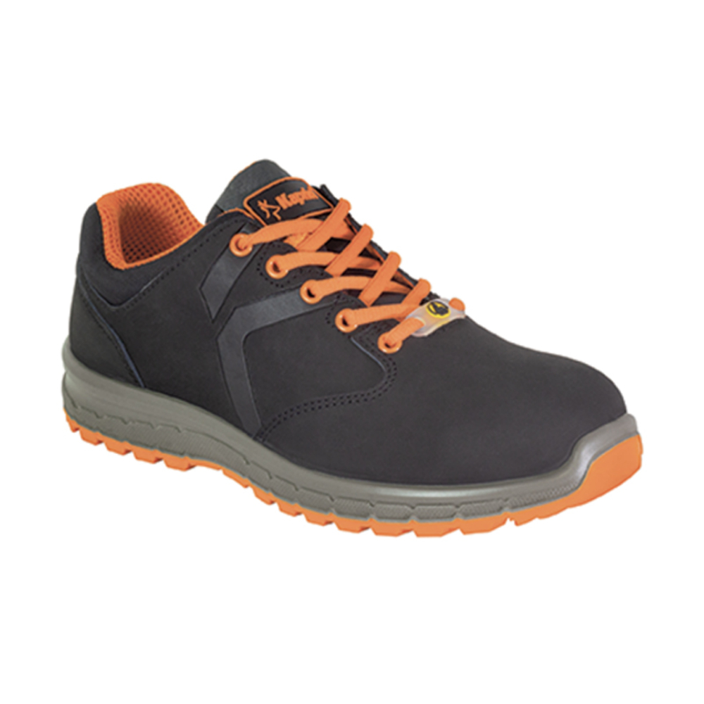 CHAUSSURES BASSES SPENCER BASSES NOIR/ORANGE S3L SR FO ESD - KAPRIOL