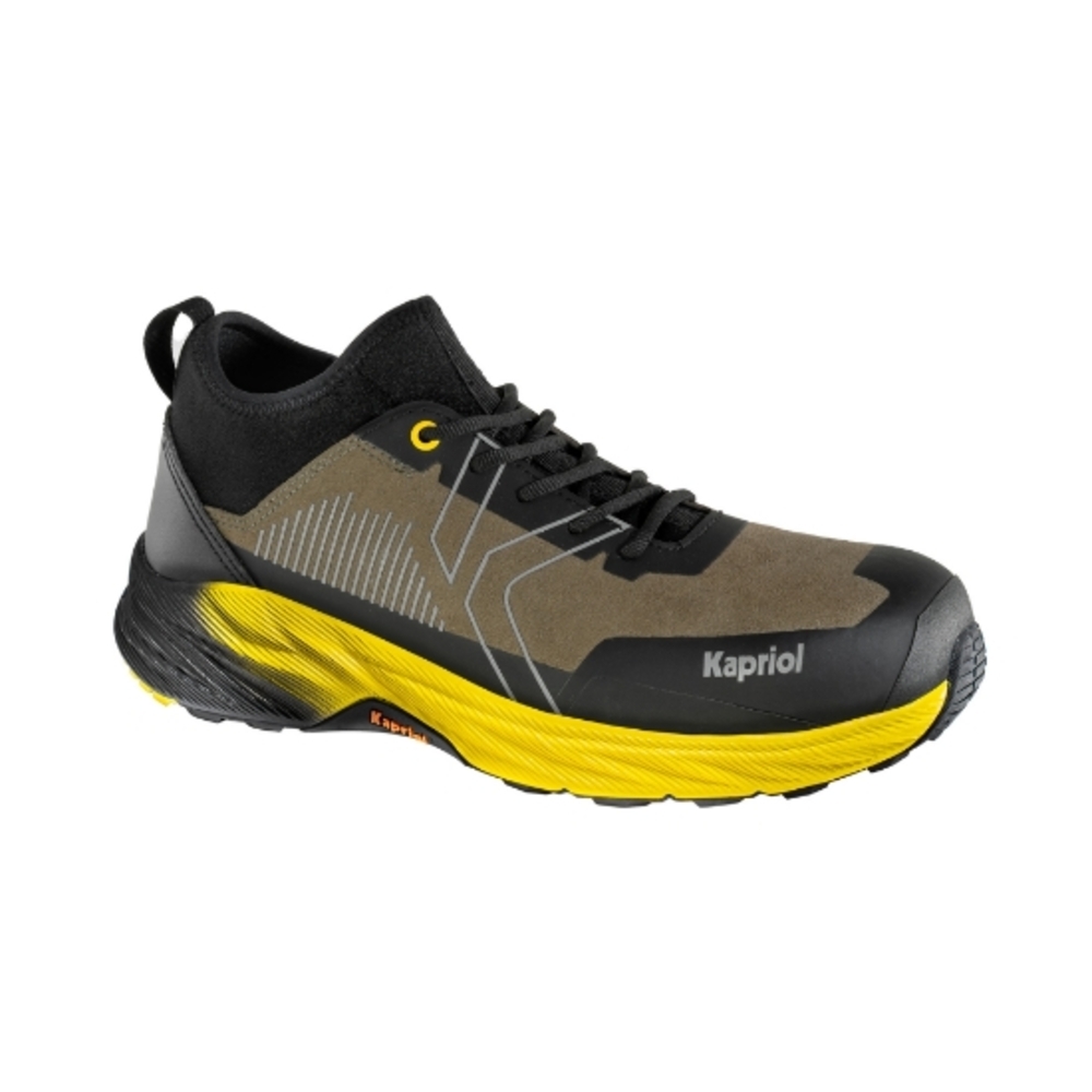 CHAUSSURES BASSES DUNE MICROSOCK BEIGE JAUNE S3S FO SR - KAPRIOL