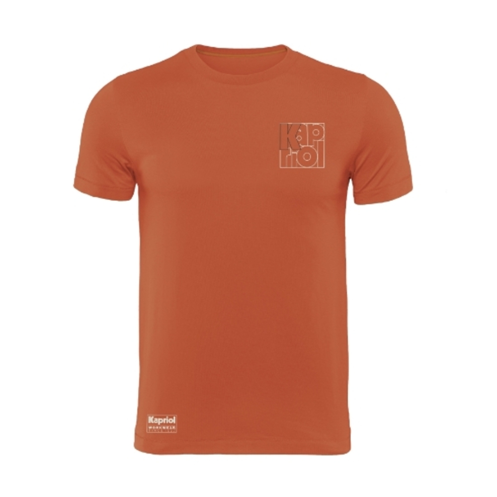T-SHIRT ENJOY ROUGE ETE - KAPRIOL