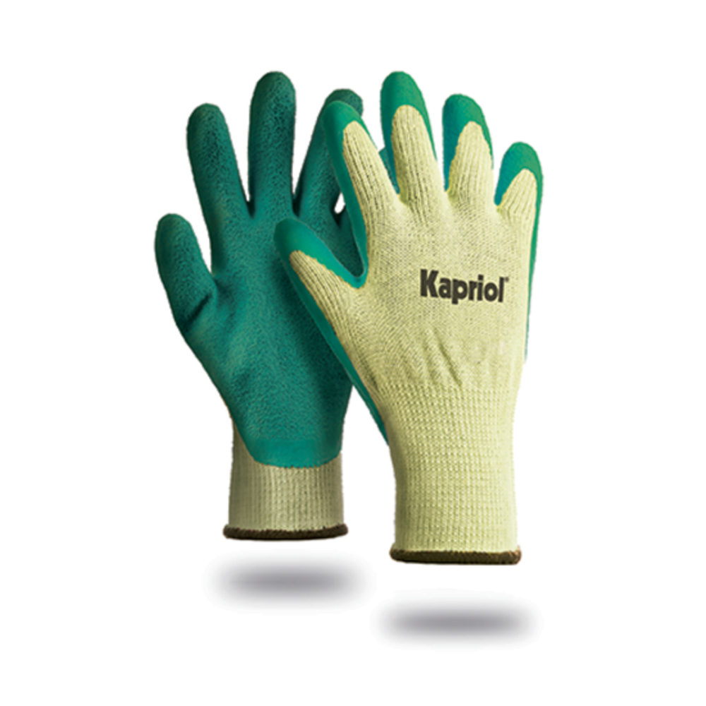 LOT DE 3 GANTS SUPERGRIP VERT/JAUNE - KAPRIOL