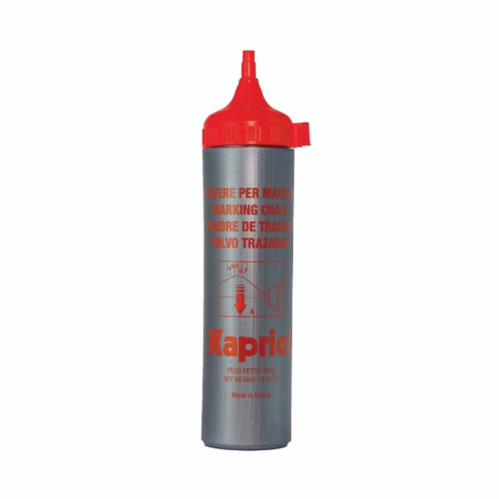 POUDRE POUR FIL TRACEUR 400GR ROUGE - KAPRIOL - 92513