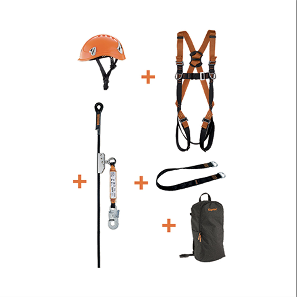 KIT ANTICHUTE PLANS INCLINES ET TRAVAUX A LA VERTICALE - KAPRIOL - 99125