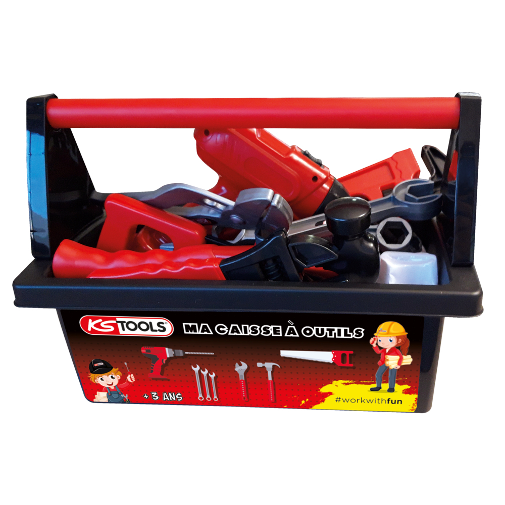 Caisse &agrave; outils pour enfants KS TOOLS - 100093